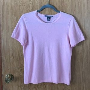 Saks Fifth Avenue Pink Cashmere sweater